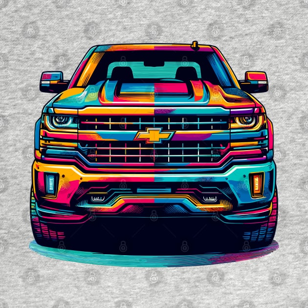 Chevy Silverado by Vehicles-Art